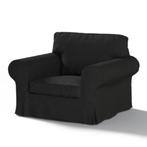 Zwarte hoes voor Ektorp fauteuil, Ophalen of Verzenden, Zo goed als nieuw, 75 tot 100 cm, Stof