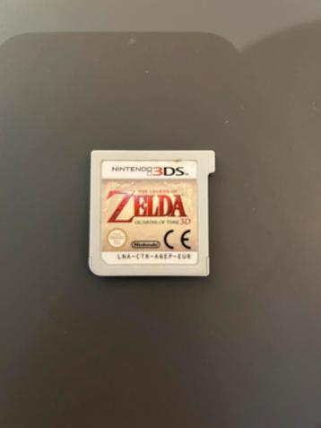 Zelda the legend of ocarina of time 3ds, spel, nintendo,game beschikbaar voor biedingen