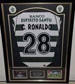 Cristiano Ronaldo gesigneerd Sporting voetbalshirt met coa, Verzamelen, Sportartikelen en Voetbal, Ophalen, Nieuw, Buitenlandse clubs