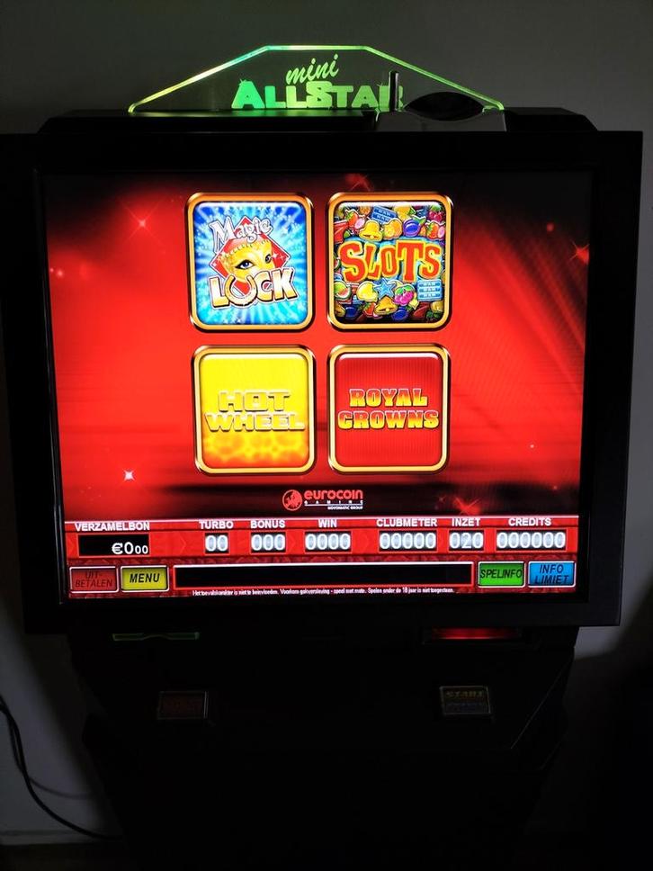 Bijna nieuwe Mini allstar, Verzamelen, Automaten | Gokkasten en Fruitautomaten, Zo goed als nieuw, Ophalen of Verzenden