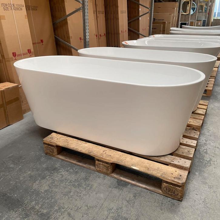 Vrijstaand bad nieuw 170x75x60 nr247, Huis en Inrichting, Woonaccessoires | Overige, Nieuw, Ophalen of Verzenden