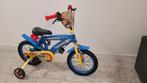 Mickey Mouse fiets 14 inch, Ophalen, Gebruikt, Minder dan 16 inch, Zijwieltjes