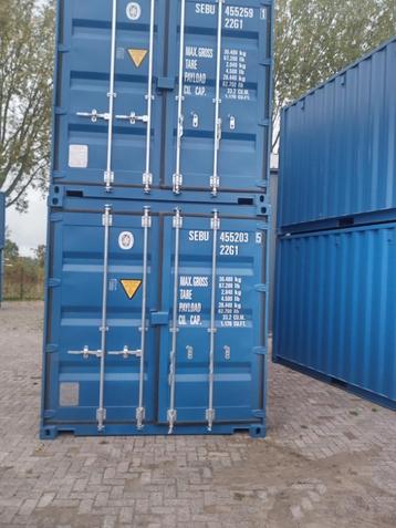 Opslagcontainers 20 en 40 ft nieuw en gebruikt  v.a. 1250,- beschikbaar voor biedingen