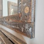 houten spiegel. 70x70, Ophalen, Vierkant, Nieuw, Minder dan 100 cm