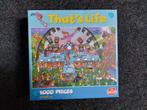 That's Life Puzzel 1000 stukjes, Ophalen of Verzenden, 500 t/m 1500 stukjes, Zo goed als nieuw, Legpuzzel