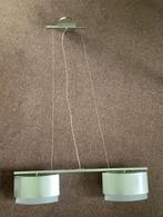 Moderne hanglamp, Ophalen of Verzenden, Zo goed als nieuw, Glas, 75 cm of meer