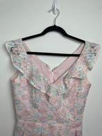 Linea Raffaelli  A-lijn jurk van kant floral mouwloos XS, Frans Smeyersstraat 28, 3270 Scherpenheuvel, België., Ophalen of Verzenden