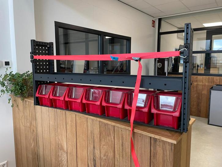 Modul System opbergrek bedrijfswageninrichting, Auto diversen, Overige Auto diversen, Ophalen