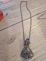 Antiek parfumflesje met edelstenen, Ophalen of Verzenden