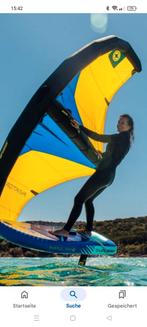 Unifiber Aviator wing 4.6m2 €100,--, Gebruikt, Ophalen of Verzenden, Unifiber, Wingsurf-wing