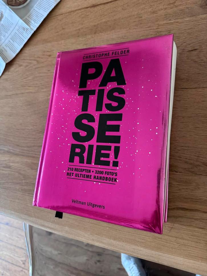 Christophe Felder - Patisserie: Het Ultieme Handboek, Boeken, Kookboeken, Zo goed als nieuw, Taart, Gebak en Desserts, Frankrijk