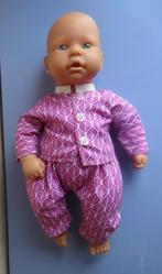 Chou Chou pop 36c poppenkleertjes poppenkleding pyjama 56, Ophalen of Verzenden, Nieuw, Babypop