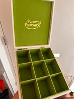 Gratis Pickwick theedoos 9 vakken, Huis en Inrichting, Ophalen, Gebruikt