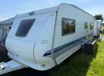 Hobby 650 Prestige - 2006 inclusief reda voortent, Hobby, Particulier, 6 tot 7 meter, Tot en met 6