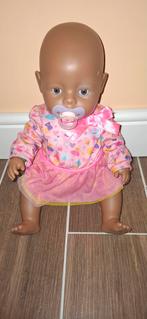 Baby Born Pop met Roze Jurk, Ophalen, Gebruikt, Babypop