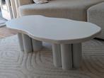 Witte Organische Japandi Salontafel, Ophalen, Japandi, Gebruikt, 100 tot 150 cm
