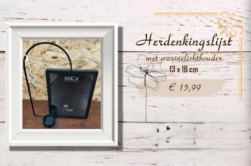 mooie herdenkings fotolijst, Huis en Inrichting, Woonaccessoires | Overige, Nieuw, Ophalen of Verzenden