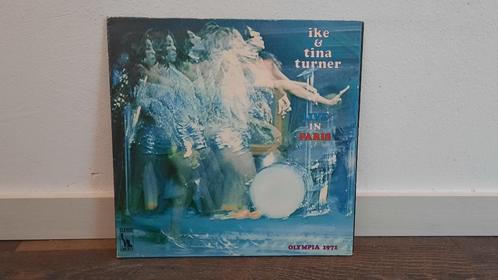 Ike & Tina Turner - Live in Paris LP / Vinyl Platen, Soul, Cd's en Dvd's, Vinyl | R&B en Soul, Gebruikt, R&B, 1960 tot 1980, 12 inch