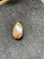 Natuurstenen hanger/ echt natuursteen/ niet geperst/uit 1950, Ophalen of Verzenden, Zo goed als nieuw, Steen of Mineraal, Met edelsteen