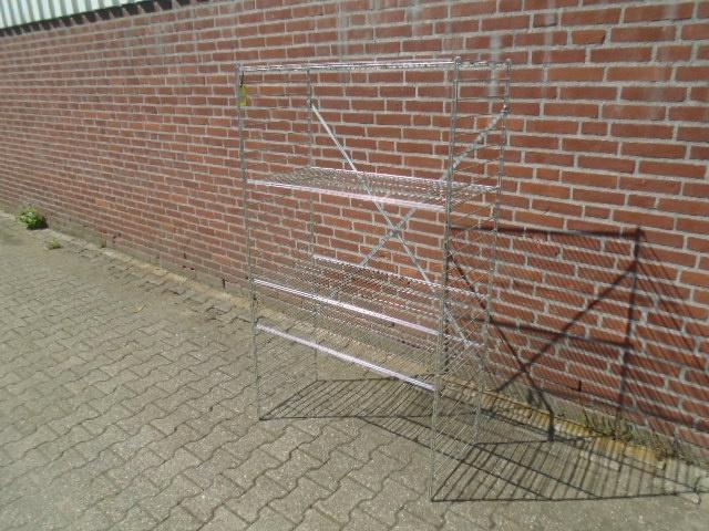 #04327 5,50mtr. stelling, Huis en Inrichting, Kasten | Stellingkasten, Gebruikt, Ophalen