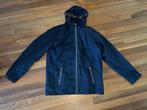 Kjelvik heren outdoor jas waterafstotend blauw mt.L, Caravans en Kamperen, Ophalen of Verzenden, Zo goed als nieuw, Regenjas