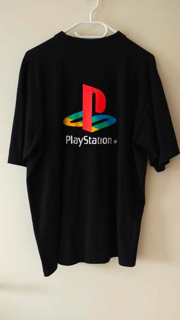 Vintage official PlayStation shirt 90s beschikbaar voor biedingen