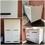 Babykamer Set - Wit/Zwart (Interbaby), Kinderen en Baby's, Kinderkamer | Complete kinderkamers, Ophalen, Zo goed als nieuw, Jongetje of Meisje