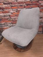 Retro fauteuil met corduroy stof automotive stijl stoel auto, Minder dan 75 cm, Overige materialen, Ophalen of Verzenden, 50 tot 75 cm