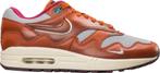 Sneakerverzameling: Nike Air Max 1 Patta Dark Russet - 44, Bruin, Verzenden, Nieuw, Sneakers of Gympen