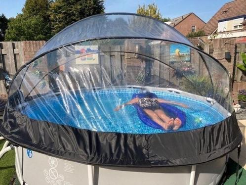 zwembadoverkapping, Tuin en Terras, Zwembad-toebehoren, Zo goed als nieuw, Afdekzeil, Ophalen of Verzenden