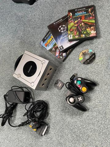 Gamecubeset (incl. Mariokart!) met garantie beschikbaar voor biedingen