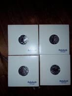4 munten Rabobank 100 jaar, Postzegels en Munten, Ophalen of Verzenden, Koningin Juliana, Losse munt