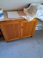 1 kastje met deuren grenen, Ophalen, Gebruikt