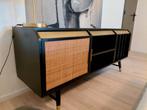 Vintage disign audio meubel platenspeler meubel, Ophalen of Verzenden, Zo goed als nieuw, 25 tot 50 cm