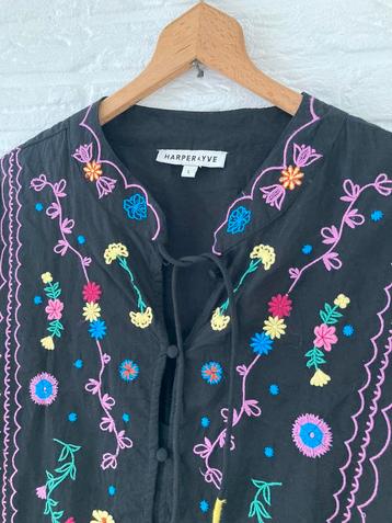 Geborduurde blouse van Harper & Yve  L pom Boho anna etoile beschikbaar voor biedingen