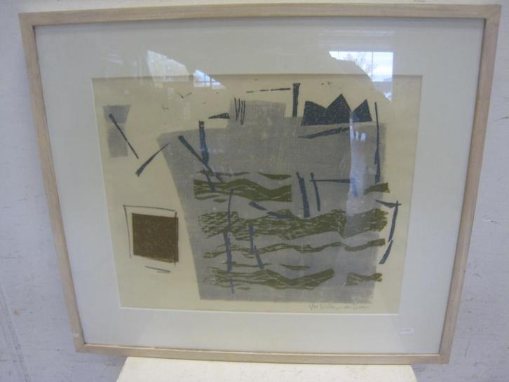 Werk van Willemijn van Dorp, 73x63, Antiek en Kunst, Kunst | Schilderijen | Abstract