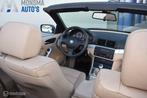 BMW 318Ci Cabrio Saphirschwarz Leder PDC 17" LMV Afn. trekha, 13 km/l, Achterwielaandrijving, Cabriolet, Zwart