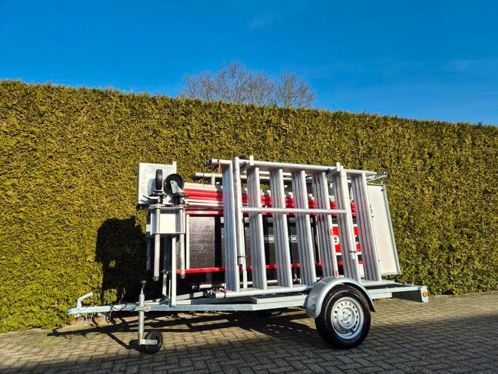 Altrex aluminium rolsteiger met transporter, Doe-het-zelf en Verbouw, Steigers, Zo goed als nieuw, Rolsteiger of Kamersteiger