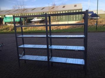 Legbordstelling Metalsistem 2000 x 1200 x 400mm beschikbaar voor biedingen