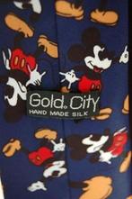 NIEUWE MICKEY MOUSE zijden stropdas, stropdassen, Nieuw, Mickey Mouse, Met patroon, Blauw