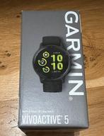 Garmin Vivoactive 5 GPS Smartwatch – Goed als nieuw, Sieraden, Tassen en Uiterlijk, Sporthorloges, Zwart, Garmin, Nieuw, Ophalen of Verzenden