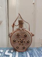 Vintage heupfles tas, Antiek en Kunst, Ophalen of Verzenden