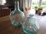 Twee vazen, Huis en Inrichting, Ophalen, Overige kleuren, Minder dan 50 cm, Glas