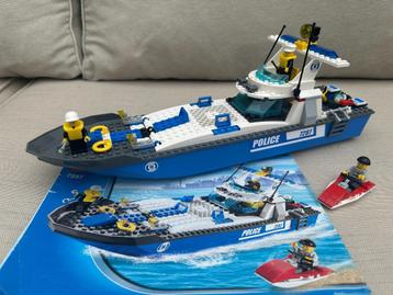 Lego City 7287 - Politieboot beschikbaar voor biedingen