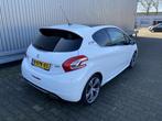 Peugeot 208 1.6 THP GTi Leer/Alc, Clima, CC, Pano, Navi, Blu, Voorwielaandrijving, Euro 5, Gebruikt, Leder en Stof