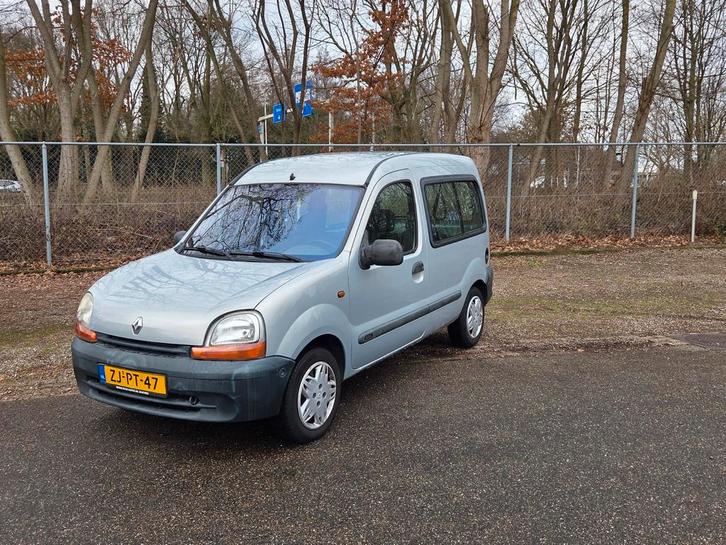 Renault Kangoo 1.4 RN 1999 Grijs, Auto's, Renault, Particulier, Kangoo, Benzine, MPV, Handgeschakeld, Origineel Nederlands, Zilver of Grijs