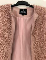 Leuke teddy jas met ritssluiting maat 170/S, Ophalen of Verzenden, Zo goed als nieuw, Roze