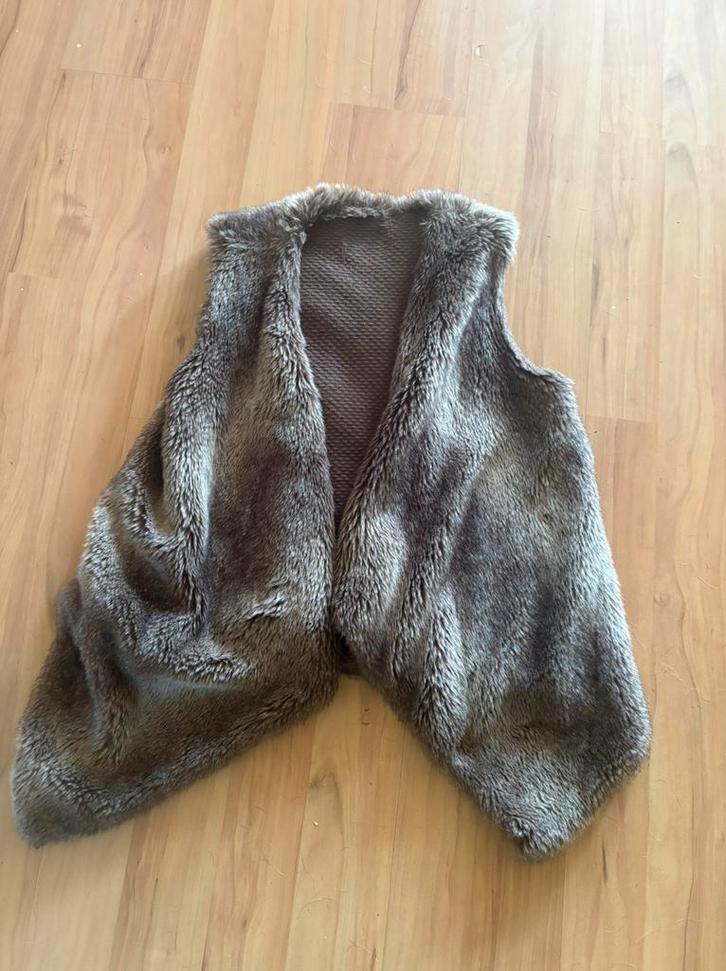 Nieuw mouwloos faux fur jasje/bodywarmer mt S/M, Kleding | Dames, Jassen | Winter, Nieuw, Maat 38/40 (M), Bruin, Ophalen of Verzenden