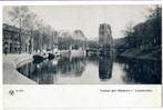 Leeuwarden - Verlaat met Oldehove, Verzamelen, Ansichtkaarten | Nederland, Verzenden, Voor 1920, Gelopen, Friesland