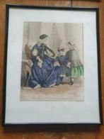 Gravure Kostuum Journal des Dames et des Demoiselles Bodin, Ophalen
